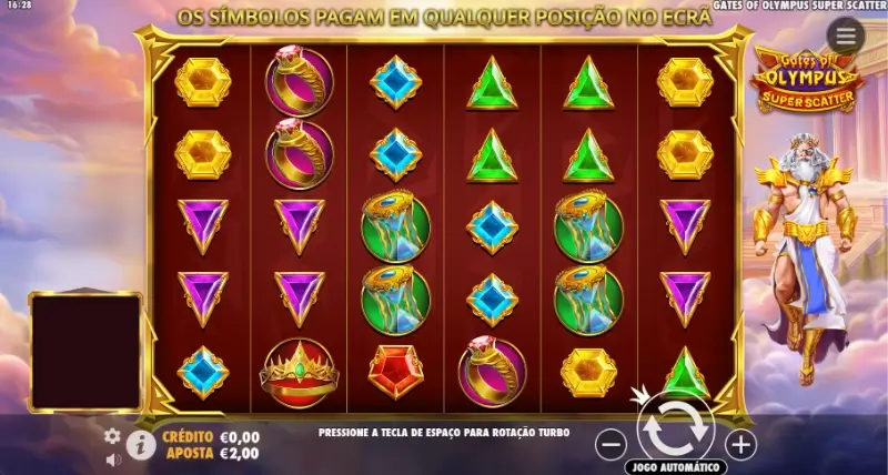 Slot machine Gates of Olympus Super Scatter