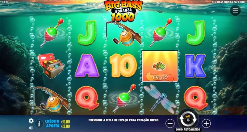 Slot machine Big Bass Bonanza 1000