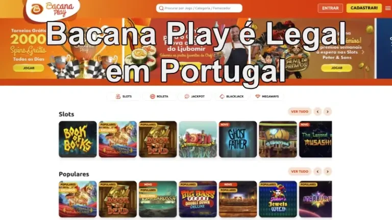 Bacana Play é Legal em Portugal