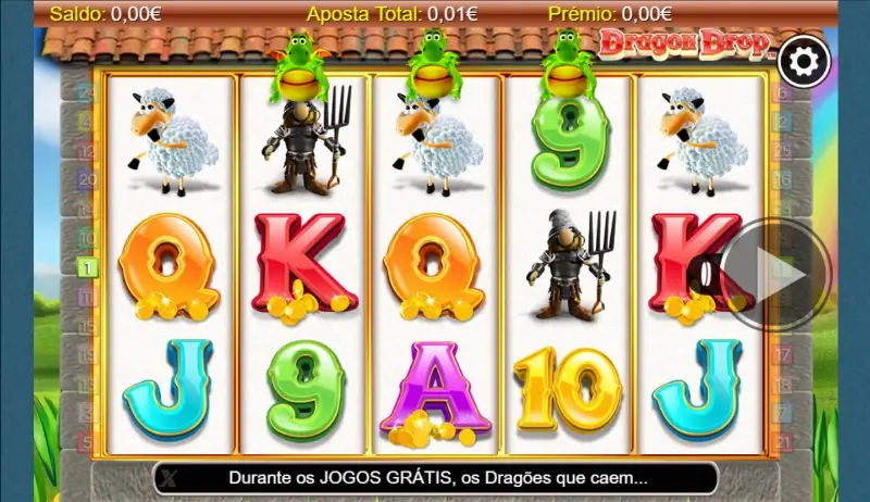 Slot machine Dragon Drop