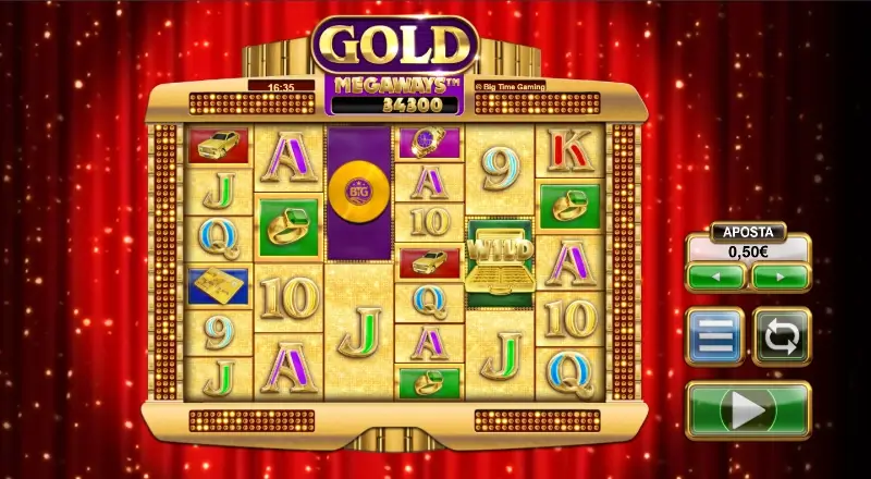 Slot machine Gold Megaways