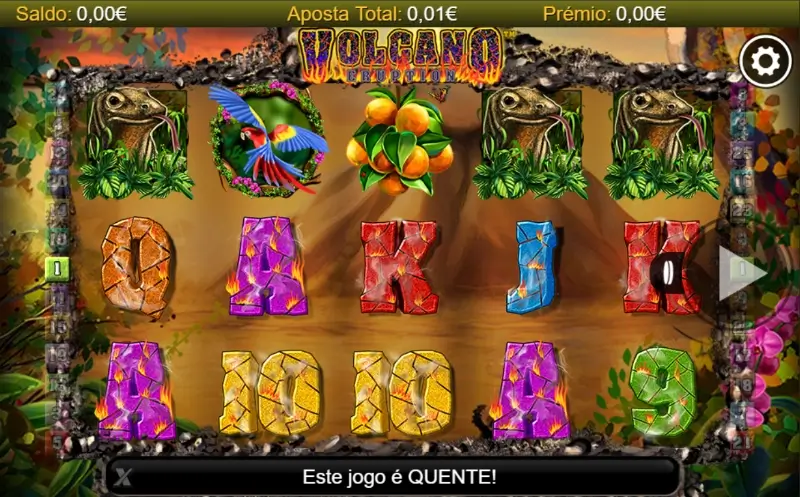 Slot machine Volcano Eruption