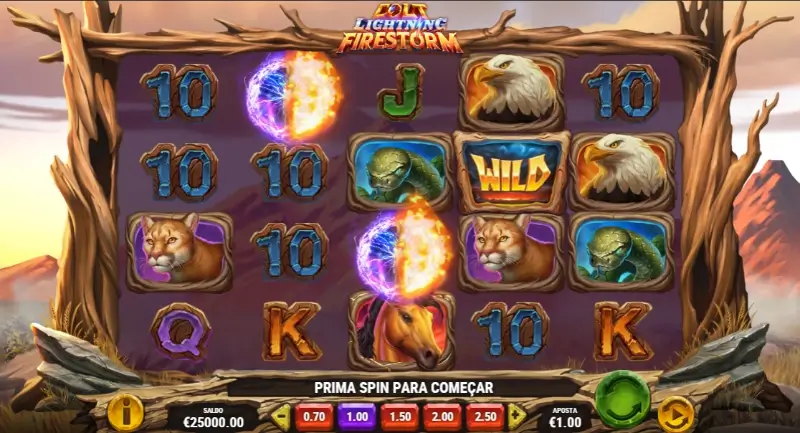 Colt Lightning Firestorm slot machine
