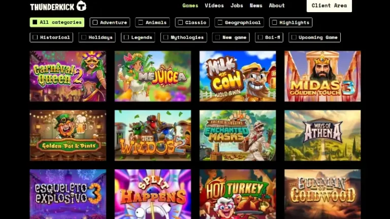 Melhores slots da Thunderkick